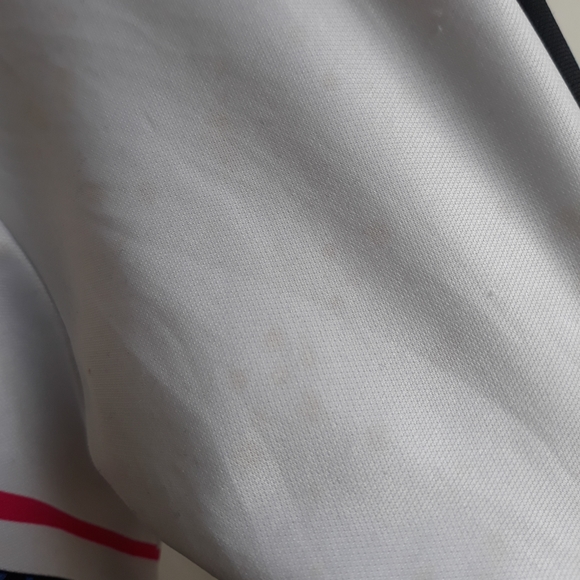 Fox jersey. Black & white with neon colors.  Sz YL - Picture 3 of 6